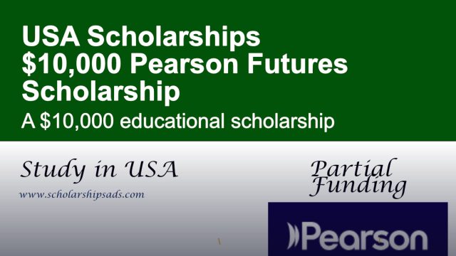 Pearson Futures Scholarship