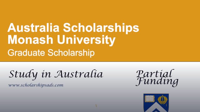 Monash Graduate Scholarship (MGS)
