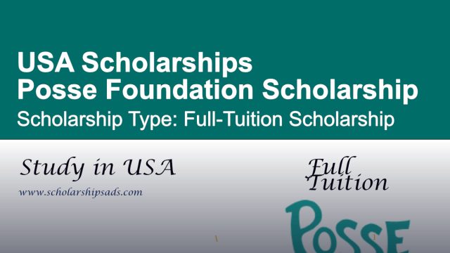 Posse Foundation Scholarship