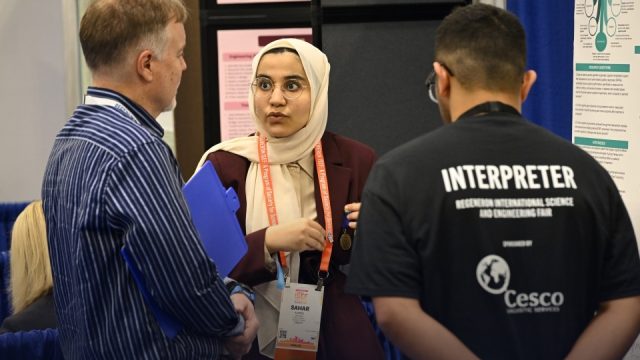 Regeneron ISEF volunteers
