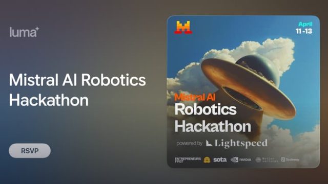 Mistral AI Robotics Hackathon