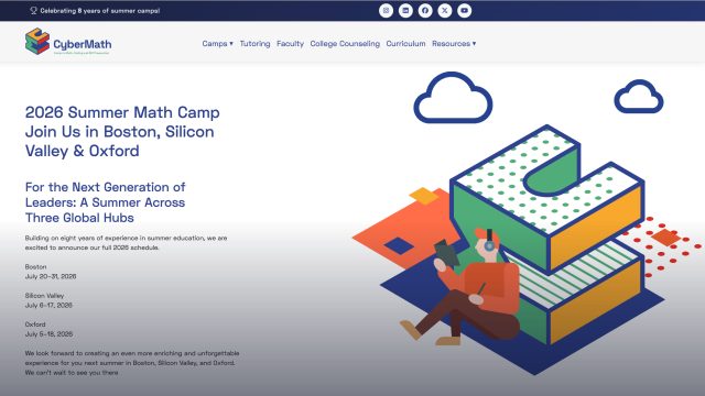 CyberMath Academy Summer Math Camps 2026