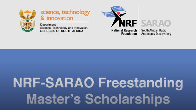SARAO Freestanding Master’s Scholarships for 2027