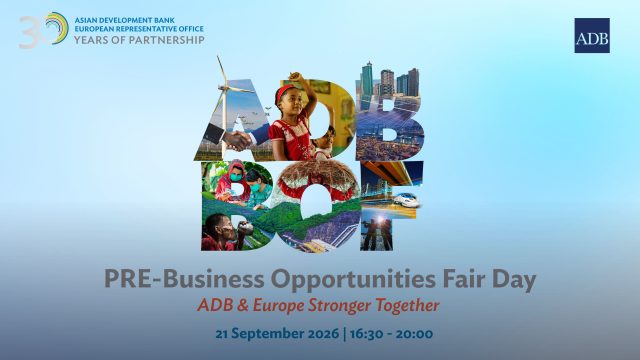 ADB and Europe: Stronger Together