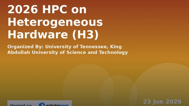 2026 HPC on Heterogeneous Hardware (H3) Workshop