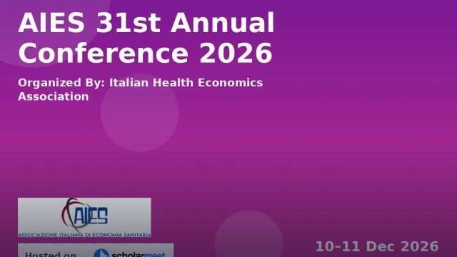 AIES 31st Annual Conference 2026