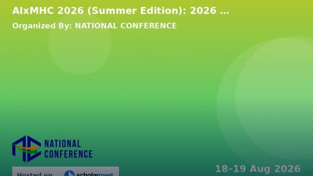 AIxMHC 2026 (Summer Edition): International Conference on AI x Medicine, Health, and Care