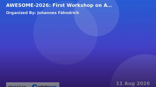 AWESOME-2026: First Workshop on Agentic AI Systems, Welfare, Social Mechanisms, and Multi-Agent Ecosystems