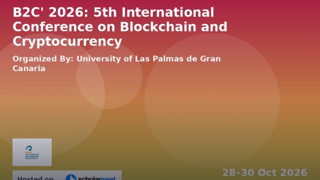 B2C' 2026: 5th International Conference on Blockchain and Cryptocurrency