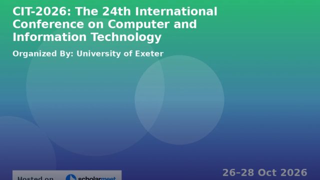 CIT-2026: The 24th International Conference on Computer and Information Technology