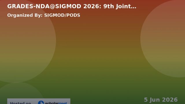 GRADES-NDA@SIGMOD 2026: 9th Joint Workshop on Graph Data Management Experiences & Systems (GRADES) and Network Data Analytics (NDA)